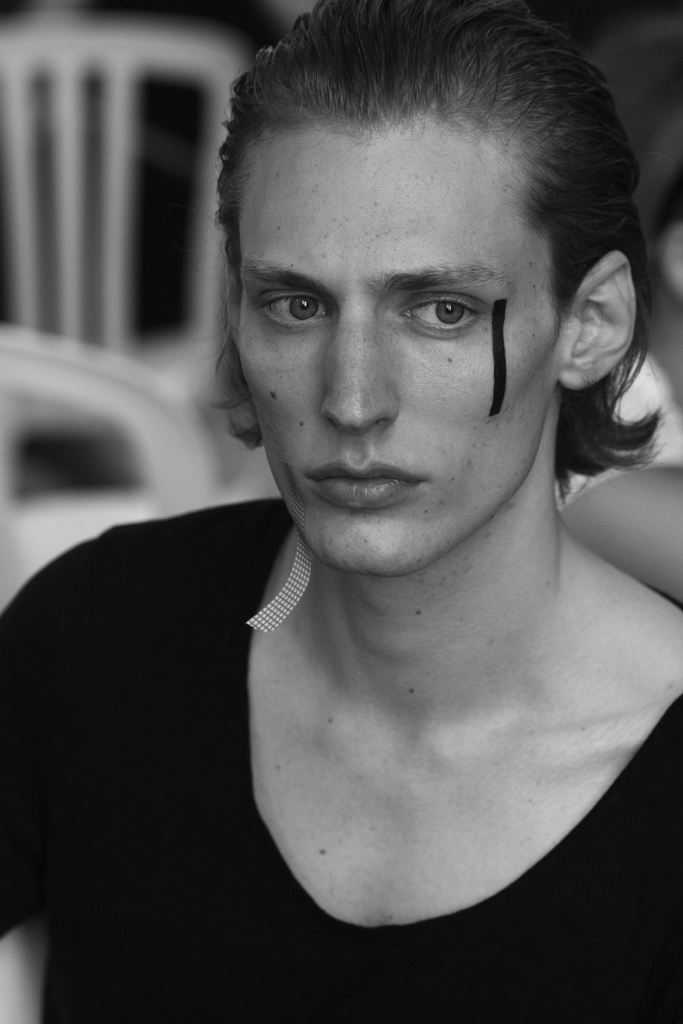 YOHJI YAMAMOTO SS/16 Backstage at Paris Fashion Week | Client Magazine