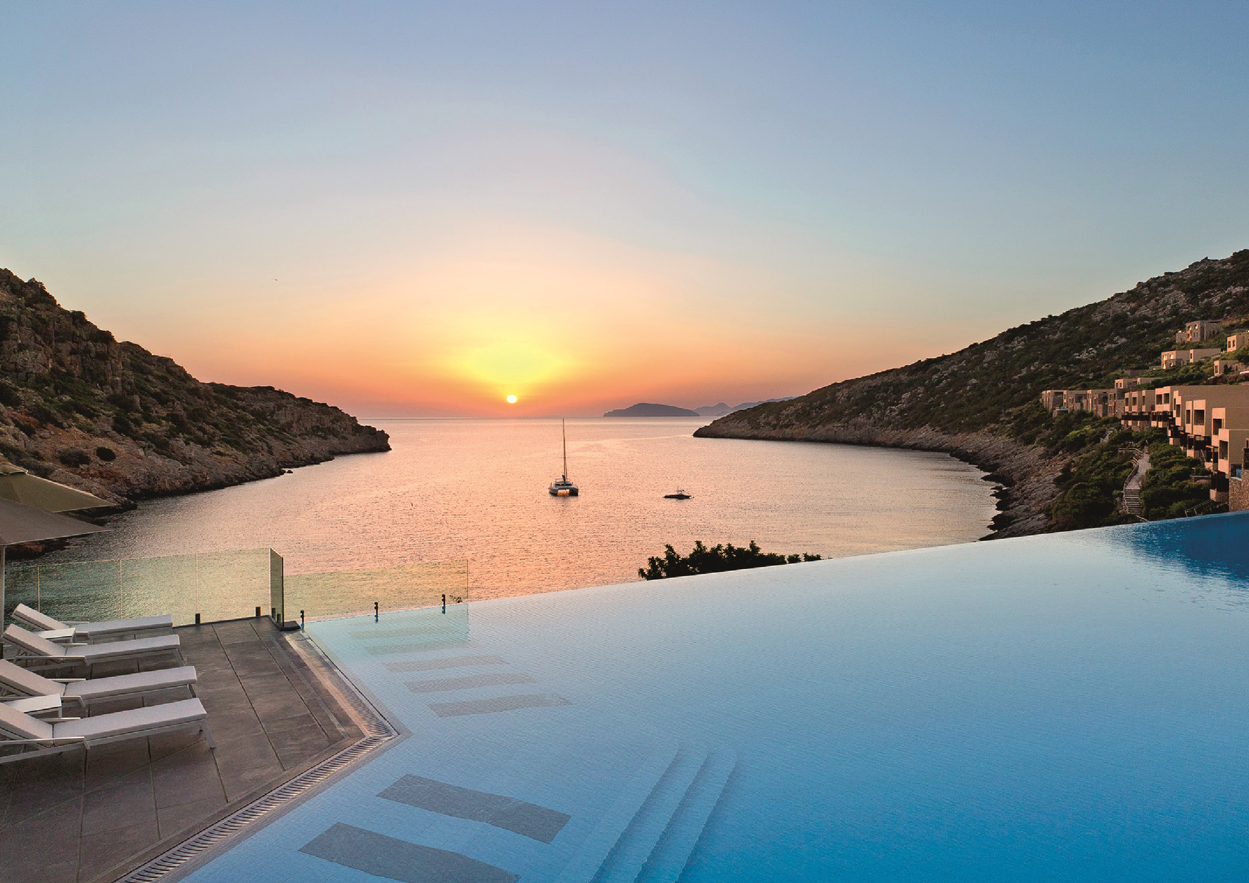 Крита 5. Daios Cove Крит. Daios Cove Luxury Resort Villas 5. Daios Cove Luxury Resort Villas Крит. Остров Крит Агиос Николаос отели.