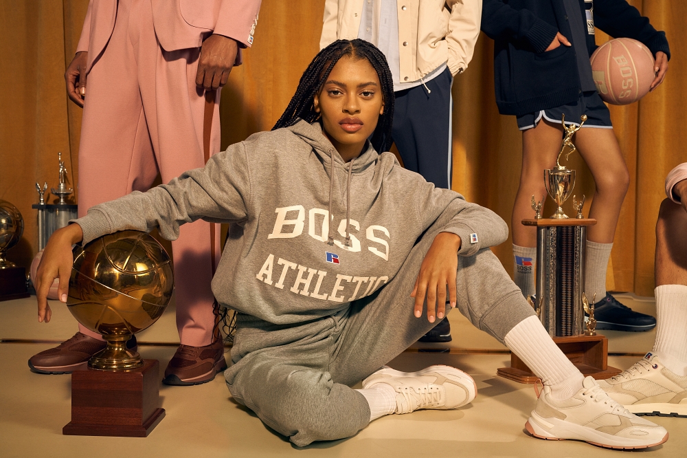 Everything you need to know about the Boss x Russell Athletic